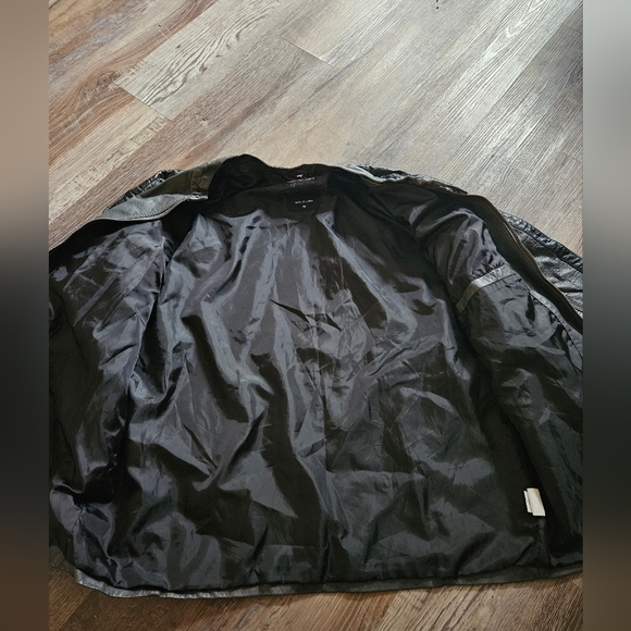 Calvin Klein Leather Jacket - Picture 3 of 4